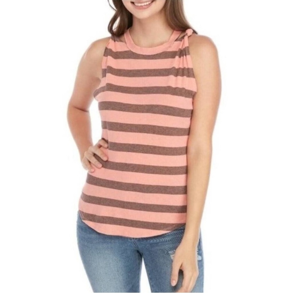 Free People We The Free The Twist Sleeveless Striped Tank Top Size XS